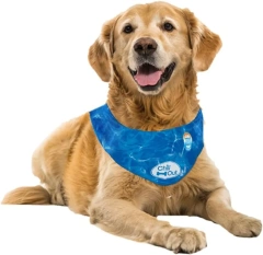 Pet Cooling Ice Scarf Cool, headband dog collar cat collar, cooling pet headband, summer breathable scarf,neck cooler for dogs