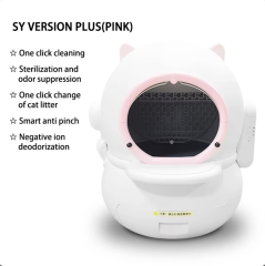 Factory Wholesales Smart Cat Toilet Box Intelligent Monitoring And Automatic Cleaning Smart Cat Litter Box