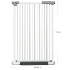 Carbon Steel Dog Fences Indoor Balcony Partition Fence Heighten Punch-free Door Rail Stairs Doorways Pet Products Dog Supplies