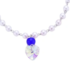 Chihuahua Puppy Necklace Cat Necklace Pet Fake Crystal Jewelry Necklace Small Medium Dogs