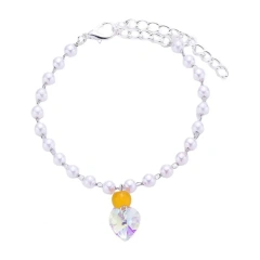 Chihuahua Puppy Necklace Cat Necklace Pet Fake Crystal Jewelry Necklace Small Medium Dogs