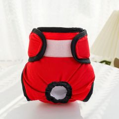 Reusable Sanitary Panties Washable Small Dog Pet Diapers Female Dogs Large Physiological Pants Shorts Male Cats Pet Menstruation
