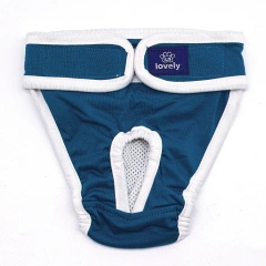 Dog Diapers Physiological Pants Washable Female Dog Shorts Soft Girl Dogs Pants Pets Underwear Sanitary Panties S-2XL