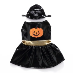 Puppy Fancy Dress,Christmas Santa Costume, Halloween Cat Costume, Pet Clothes, Christmas Suit with Cap for Dogs and Cats