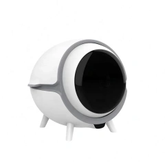 Big Size Cat Litter Box Easy Clean Fully Enclosed Cat Toilet , Reduce Litter Scatter Up to 95% , Shovel & Deodorizer