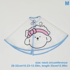 Pets Dogs Clothes Cloak Haircut Cloak Jacket For Dogs Cats Tear Stain Facial Care Waterproof Raincoat Cape Cloth Pet Supplies