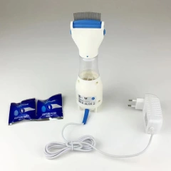 Multi functional Electric Cat Dog Lice Remover Removes Fleas Ticks hair Cleaner with Filter Screen Comb Pet Cleaning Supplies