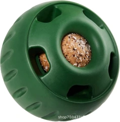 Fillable Dog Toys Silicone Pet Dog Toys Dog Chew Toys Refillable Dog Food Ball Dog Feeding Ball Dishwasher Interactive Rubber