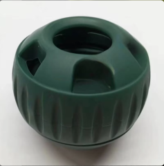 Fillable Dog Toys Silicone Pet Dog Toys Dog Chew Toys Refillable Dog Food Ball Dog Feeding Ball Dishwasher Interactive Rubber