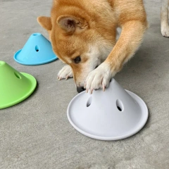 Silicone Dog Slow Food Bowl Funny Pet Dog Slow Feeder Bowl Interactive Toys for Small Medium Large Dogs Pet Supplies