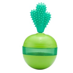 Tumbler Cactus Leaky Food Ball Dog Toy Slowly Feeding Bite-resistant Durable Interactive Training Pet Supplies Entertainment Toy