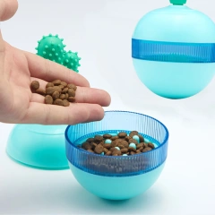 Tumbler Cactus Leaky Food Ball Dog Toy Slowly Feeding Bite-resistant Durable Interactive Training Pet Supplies Entertainment Toy