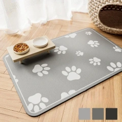 Pet cat and dog meal mats, feeding mats, waterproof, quick drying, easy to clean, beautiful supplies, cat mats, cat products