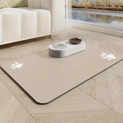 Pet cat and dog meal mats, feeding mats, waterproof, quick drying, easy to clean, beautiful supplies, cat mats, cat products