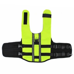 Inflatable Dog Life Jacket for Small Medium Large Dogs Boating Swimming Vest for Dogs Outdoor Portable Safe Folded Dog Swimsuit