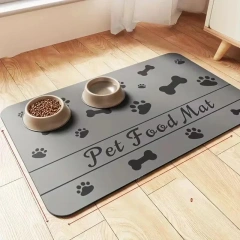 Pet cat and dog meal mats, feeding mats, waterproof, quick drying, easy to clean, beautiful supplies, cat mats, cat products