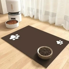 Pet cat and dog meal mats, feeding mats, waterproof, quick drying, easy to clean, beautiful supplies, cat mats, cat products