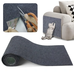 Self-Adhesive Carpet Cats Scratch Board Wall Anti Cat Scratch Sofa Diy Cats Scratch Board Sofa Protection Paws Sharpen Trimmable