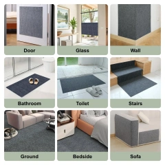 Self-Adhesive Carpet Cats Scratch Board Wall Anti Cat Scratch Sofa Diy Cats Scratch Board Sofa Protection Paws Sharpen Trimmable