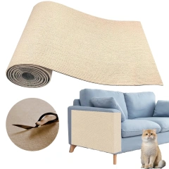 Self-Adhesive Carpet Cats Scratch Board Wall Anti Cat Scratch Sofa Diy Cats Scratch Board Sofa Protection Paws Sharpen Trimmable