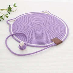Cotton Rope Cat Scratcher Board Cat Scratching Post Mat Toy Bed Mat Claw Sharpener Scrapers For Cats Grinding Nail Pad Mat