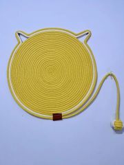 Cotton Rope Cat Scratcher Board Cat Scratching Post Mat Toy Bed Mat Claw Sharpener Scrapers For Cats Grinding Nail Pad Mat