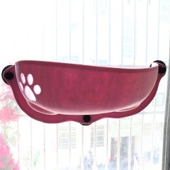 Cat Window Hammock With Strong Suction Cups Pet Kitty Hanging Sleeping Bed Storage For Pet Warm Ferret Cage Cat Shelf Seat Beds