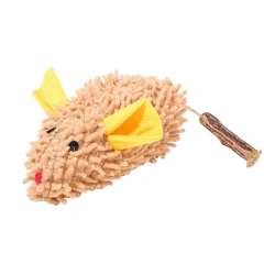 Interactive Plush Cat Toy Pet Bite Toys, Cat Catnip Chewing Toy Teeth Grinding Plush Toy Pet Supplies