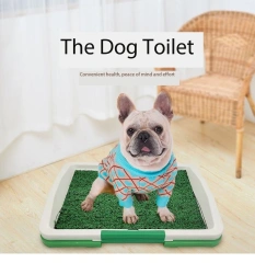 47x34cm Pet Dog Grass Patch Toilet Puppy Potty Trainer Indoor Training Tray Small dog Toilets Three Layers