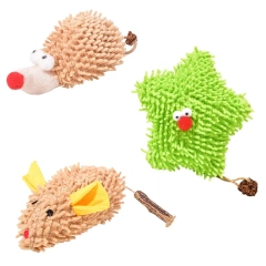 Interactive Plush Cat Toy Pet Bite Toys, Cat Catnip Chewing Toy Teeth Grinding Plush Toy Pet Supplies