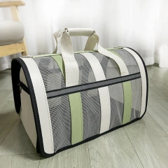 Pet Carrying Bag Outing Portable Cat Dogs Handbag foldable small to medium dog cage mesh handbag