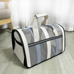 Pet Carrying Bag Outing Portable Cat Dogs Handbag foldable small to medium dog cage mesh handbag
