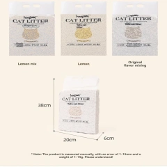 Original plant tofu cat litter 6L green tea mixed plant cat litter fast clumping pet supplies