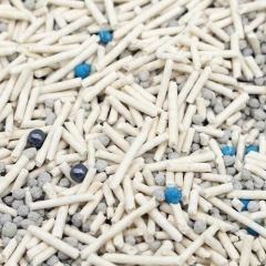 Wholesale factory cat sand Biodegradable Cat litter is easy to clean dust free clumping flushable tofu Cat litter