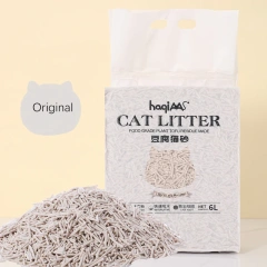 Original plant tofu cat litter 6L green tea mixed plant cat litter fast clumping pet supplies