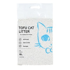 BEST High Quality Natural 2MM Tofu Cat Litter Sand Pet Shop Pet Product Supplier