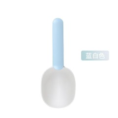Dog Food Scoop Multifunctional Pet Feeding Spoon with Sealing Clip Grade Plastic Cat Food Dedicated Measuring Spoon