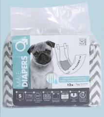 Disposable Dog Diapers Female Dog Diapers Ultra Protection Diapers for Dogs in Heat Excitable Urination or Incontinence