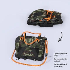 MOFESIPI Camouflage Cat Bag for Going Out Portable Diagonal Straddle Handheld Cat Bag Dog Backpack Carrier