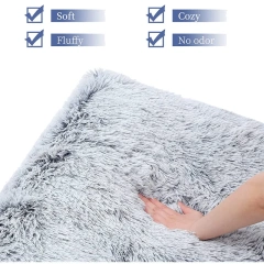 Plush Rectangle Pet Nest Cotton Deep Sleep Dog Sofa Bed Pet Supplies Fluffy Super Soft Winter Warm Dog Beds Sleeping Cushion