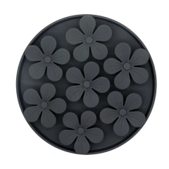 Silicone Pet Licking Pad Nonslip Slow Feeder Dog Bowls Dog Supplies Licking and Smelling Pad Pet Feeder Slow Eating Dish Bowl