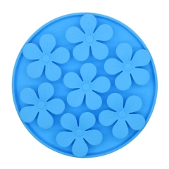 Silicone Pet Licking Pad Nonslip Slow Feeder Dog Bowls Dog Supplies Licking and Smelling Pad Pet Feeder Slow Eating Dish Bowl
