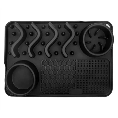 Slow Feeder Upgraded 3 in 1 Dog Bowls Dog Licking Mat With Suction Cups For Anxiety Relief Perfect For Pet Food Yogurt BPA Free