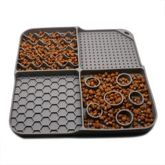 New Design Multifunctional Licking Pad Dog Silicone Licking Pad Hot Sale Food Grade Silicone Dog Licking Pad