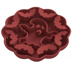 Slow Feeder Dog Bowls Silicone Pet bowls feeders Dog Lick Mat with Suction Cups Non-Slip