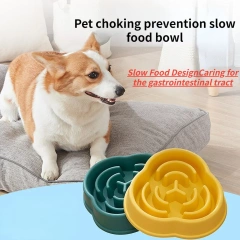 1 Piece/2 Pieces/4 Pieces Pet Slow Feeding Bowl Suitable for Dogs and Cats, Non Slip Feeding, Dog Bowl, Indoor Durable Food Bowl