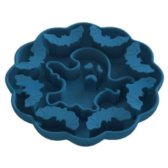 Slow Feeder Dog Bowls Silicone Pet bowls feeders Dog Lick Mat with Suction Cups Non-Slip