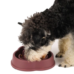 1 Piece/2 Pieces/4 Pieces Pet Slow Feeding Bowl Suitable for Dogs and Cats, Non Slip Feeding, Dog Bowl, Indoor Durable Food Bowl