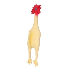 New Promotion Animals BB Pet Toys Interactive Natural Latex Chew Crocodile Dog Toy With Squakers
