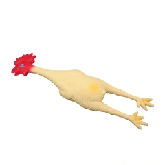 New Promotion Animals BB Pet Toys Interactive Natural Latex Chew Crocodile Dog Toy With Squakers